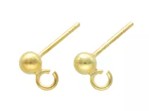 bigle, sztyfty, bazy kolczyków, baranki