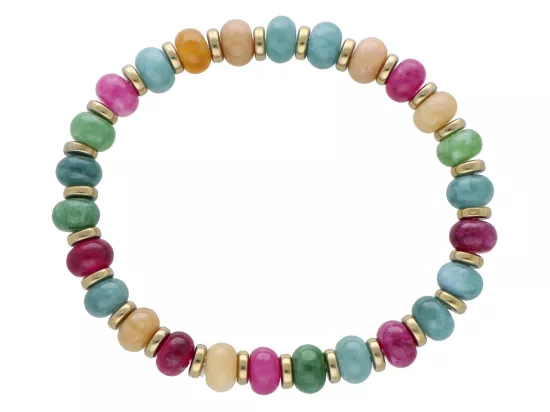 R5C62 BRANSOLETKA JADEIT I HEMATYT