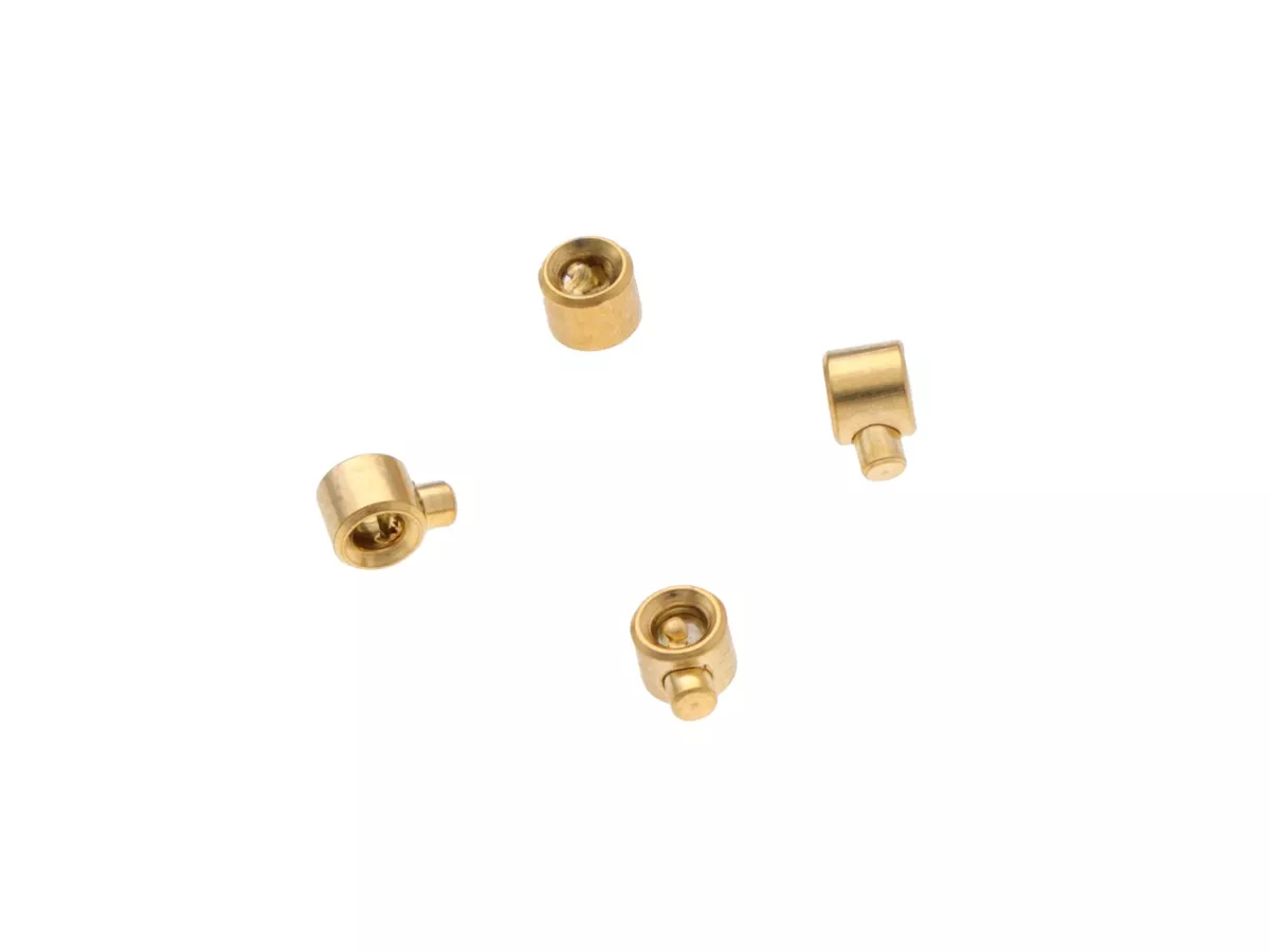 P5W67 ZACISKI OZDOBNE STAL CHIRURGICZNA 1 mm - 4 SZTUKI