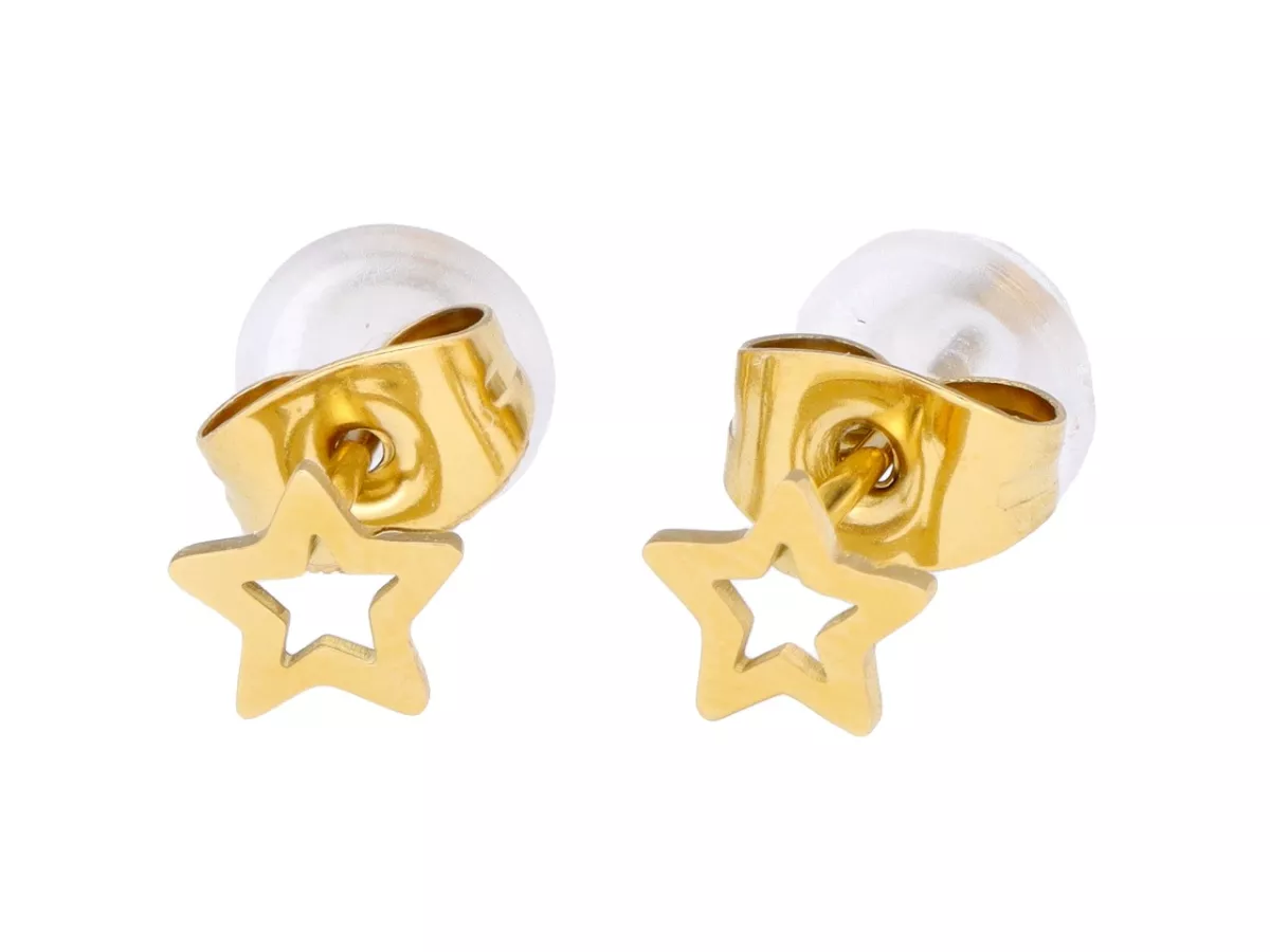 U1P05 KOLCZYKI STAL CHIRURGICZNA 1 PARA