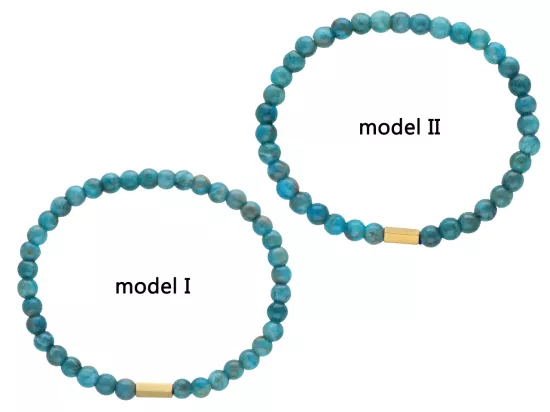 R5D64 BRANSOLETKA APATYT KULE 5 mm