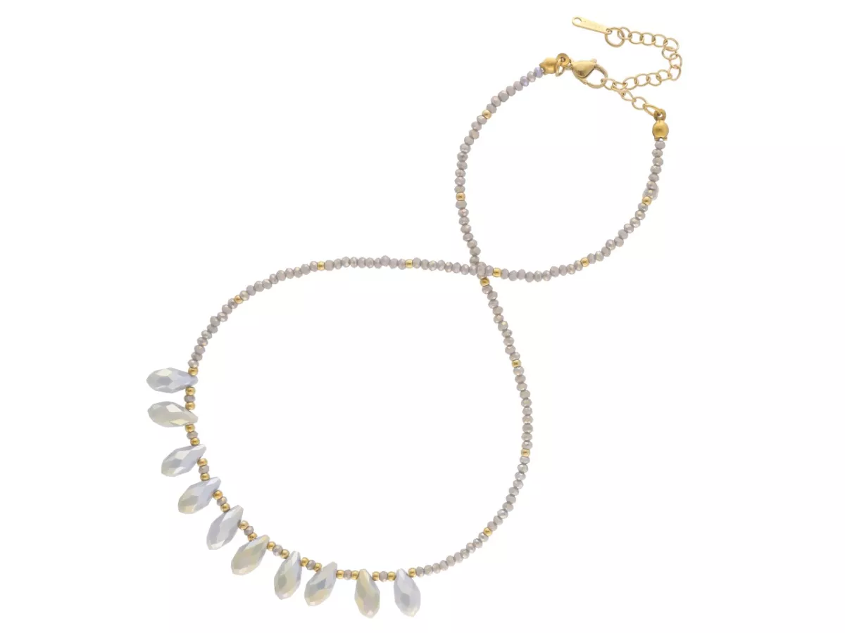 N3N52 NASZYJNIK KRYSZTAŁKI I STAL CHIRURGICZNA