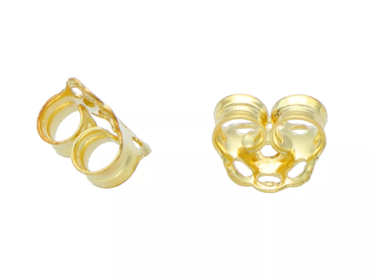 P3I52 BARANKI ZATYCZKI SREBRO 925 POZŁACANE - 2 SZTUKI