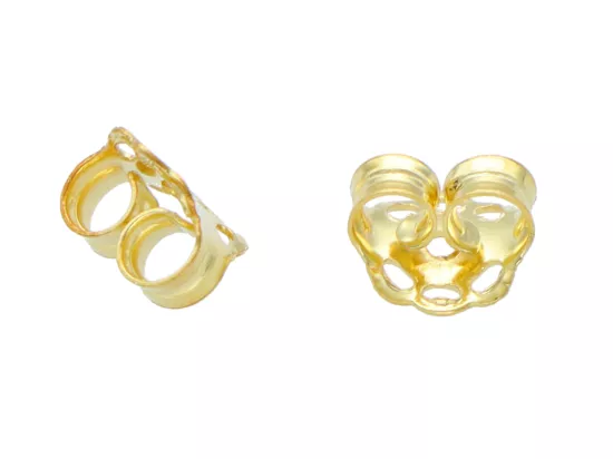 P3I52 BARANKI ZATYCZKI SREBRO 925 POZŁACANE - 2 SZTUKI