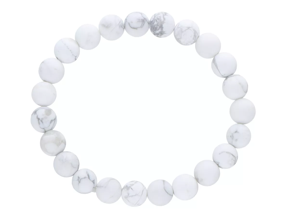 R3P33 BRANSOLETKA HOWLIT LUX KULE MATOWE 8,5 mm