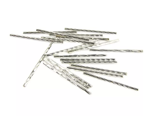 P4O10 RURKI PROSTE KARBOWANE 30/1,5 mm - 20 SZTUK