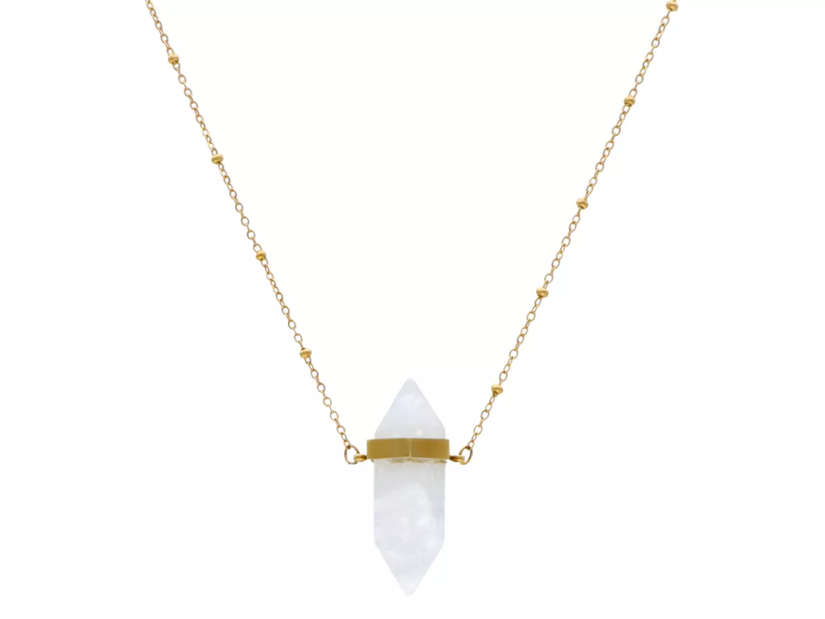 N3J94 NASZYJNIK KRYSZTAŁ GÓRSKI I STAL CHIRURGICZNA