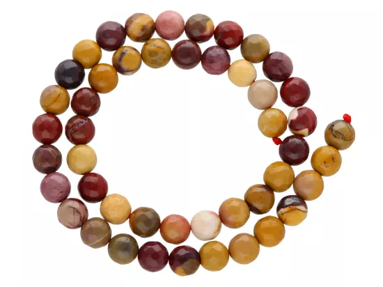 K6L21 MOKAIT KULE FASETOWANE 8 mm - 1 SZNUR