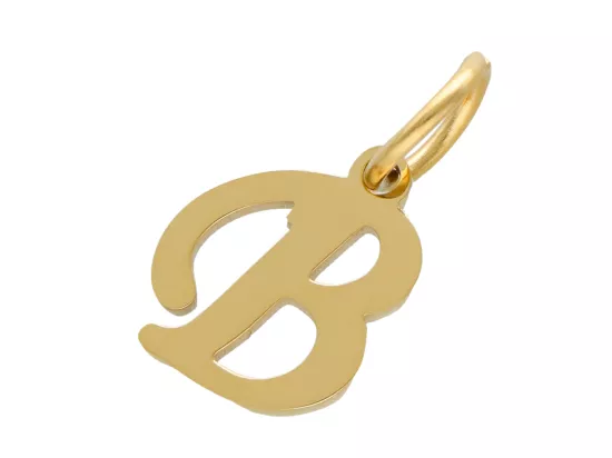 P5N63 ZAWIESZKA OZDOBNA STAL CHIRURGICZNA LITERKA "B" - 1 SZTUKA