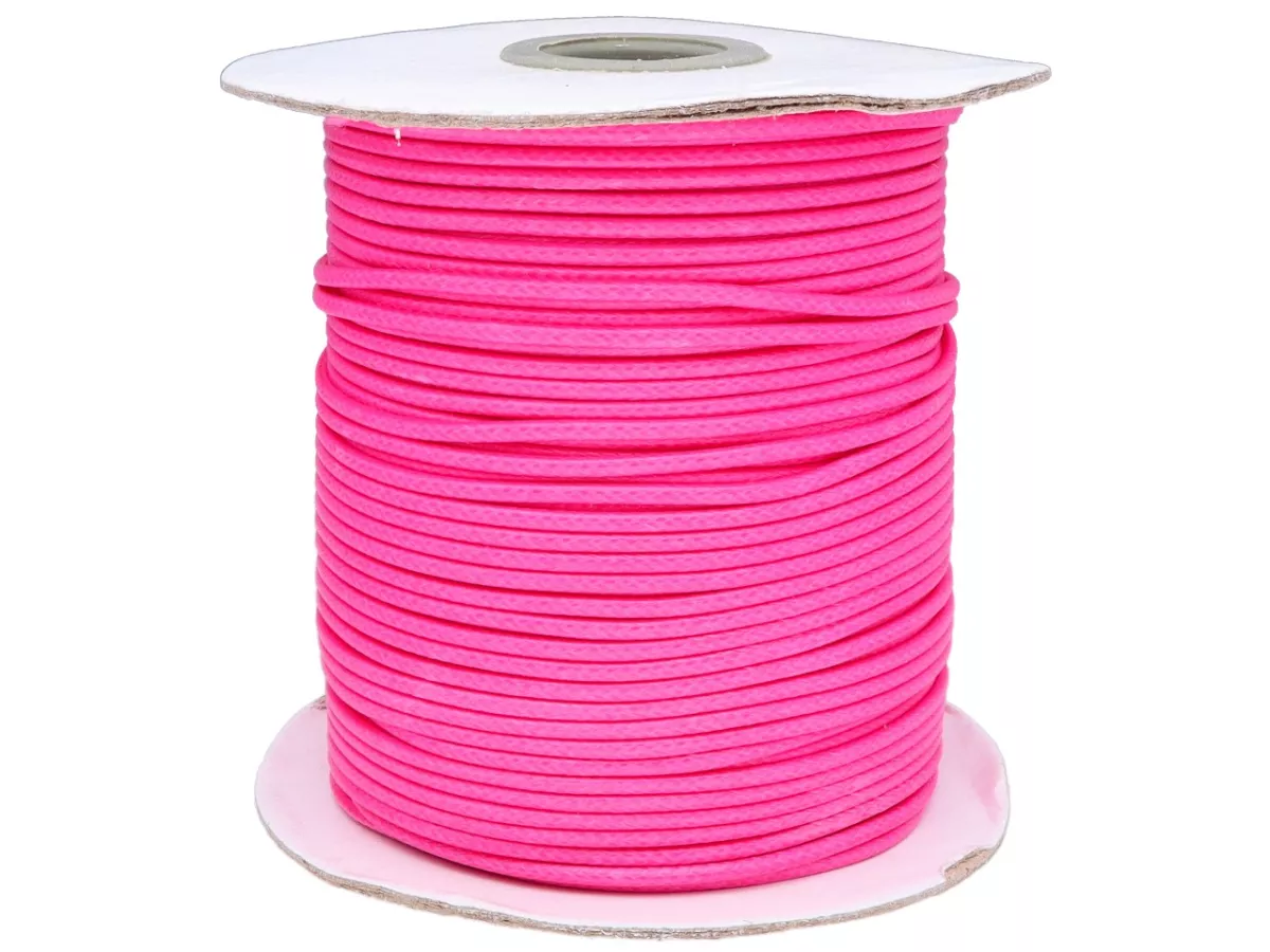 L3I91 SZNUREK JUBILERSKI WOSKOWANY 2mm 90m