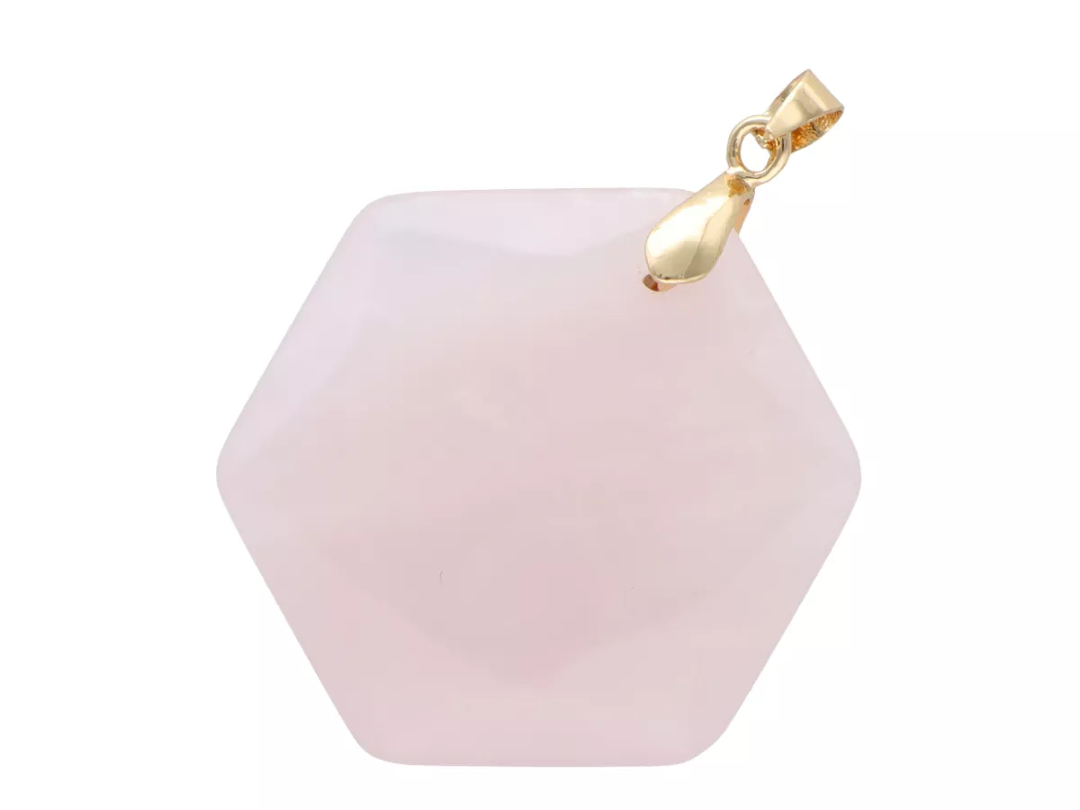 W2H77 WISIOR ZAWIESZKA KWARC RÓŻOWY