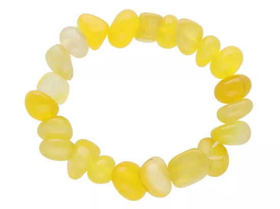 R4J40 BRANSOLETKA AGAT BRYŁKI