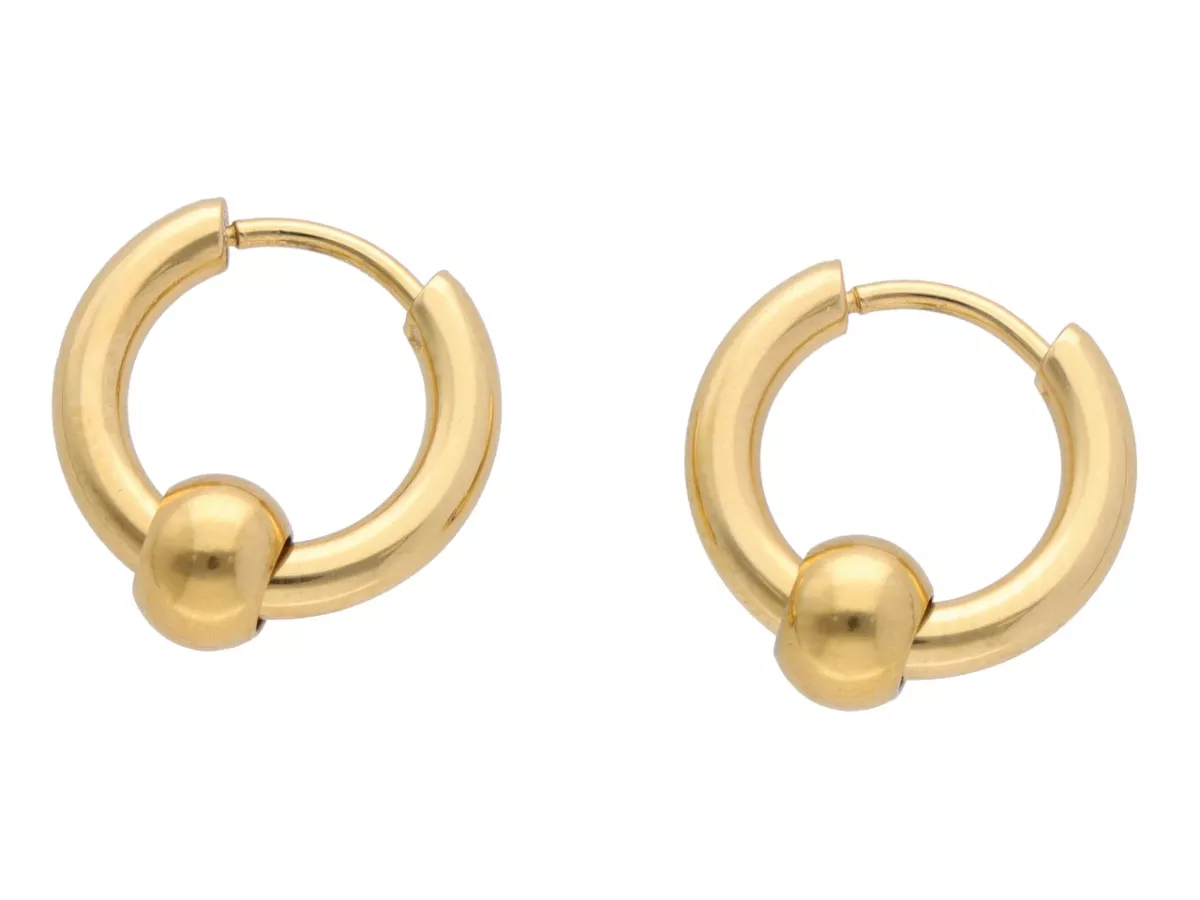 U1X68 KOLCZYKI STAL CHIRURGICZNA 1 PARA