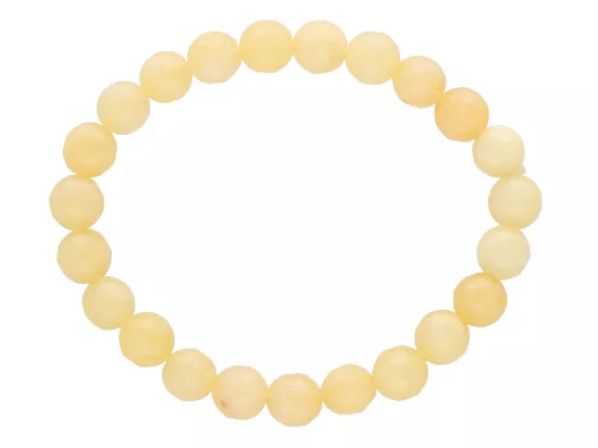 R2E26 BRANSOLETKA JADEIT KULE FASET. 8 mm