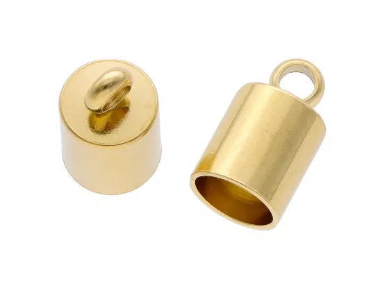 P5T71 KOŃCÓWKI DO WKLEJANIA STAL CHIRURGICZNA 6 mm - 2 SZTUKI