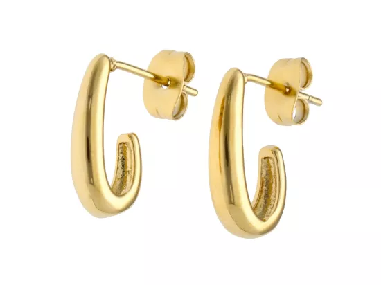 U1W54 KOLCZYKI STAL CHIRURGICZNA 1 PARA