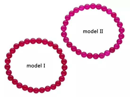 R4H32 BRANSOLETKA AGAT KULE 6,5 mm