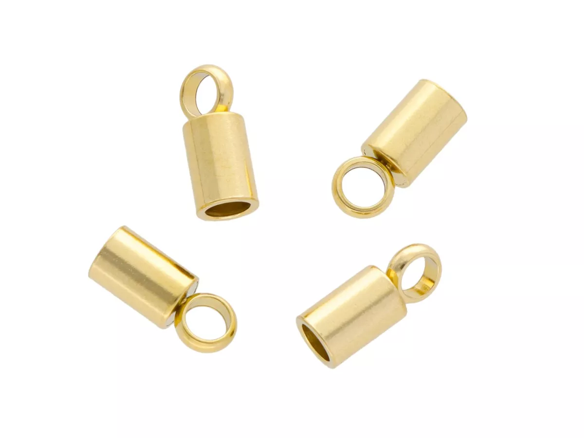 P5T83 KOŃCÓWKI DO WKLEJANIA STAL CHIRURGICZNA 3 mm - 4 SZTUKI