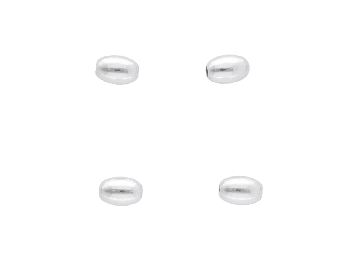 P3K91 PRZEKŁADKA OLIWKI 3 mm SREBRO 925 - 4 SZTUKI