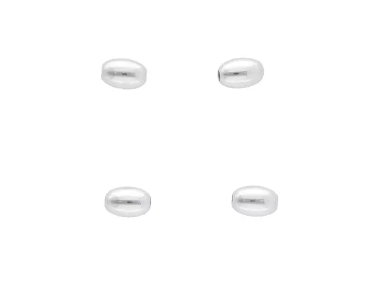 P3K91 PRZEKŁADKA OLIWKI 3 mm SREBRO 925 - 4 SZTUKI