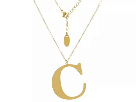 N2Z94 NASZYJNIK STAL CHIRURGICZNA - LITERKA "C"