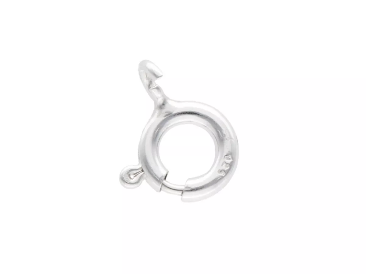 P3A07 ZAPIĘCIE FEDERING 6 mm SREBRO 925 - 1 SZTUKA