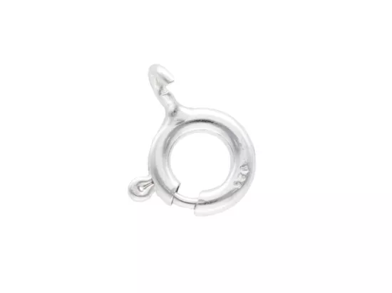 P3A07 ZAPIĘCIE FEDERING 6 mm SREBRO 925 - 1 SZTUKA