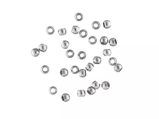 P5U17 KULKI OZDOBNE STAL CHIRURGICZNA 3 mm - 30 SZTUK