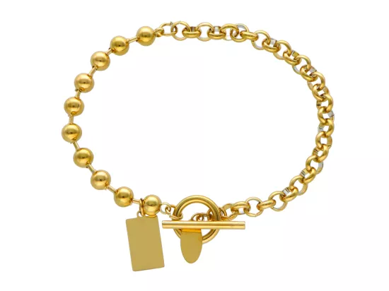 R3Z14 BRANSOLETKA STAL CHIRURGICZNA