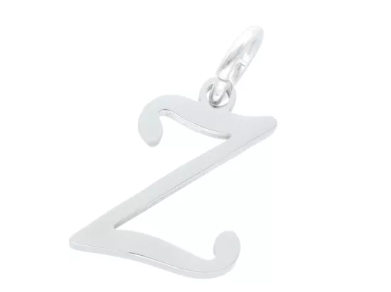 P5T22 ZAWIESZKA OZDOBNA ZE STALI CHIRURGICZNEJ LITERKA "Z" - 1 SZTUKA