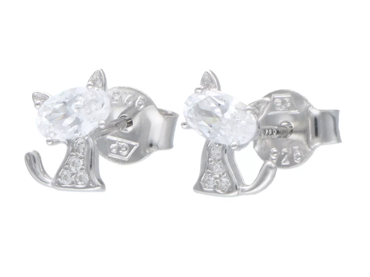 P3M75 KOLCZYKI SREBRO 925 - 1 PARA