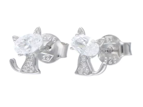 P3M75 KOLCZYKI SREBRO 925 - 1 PARA