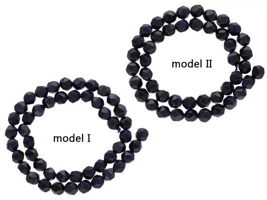 K7F62 NOC KAIRU KULE FASETOWANE - 1 SZNUR