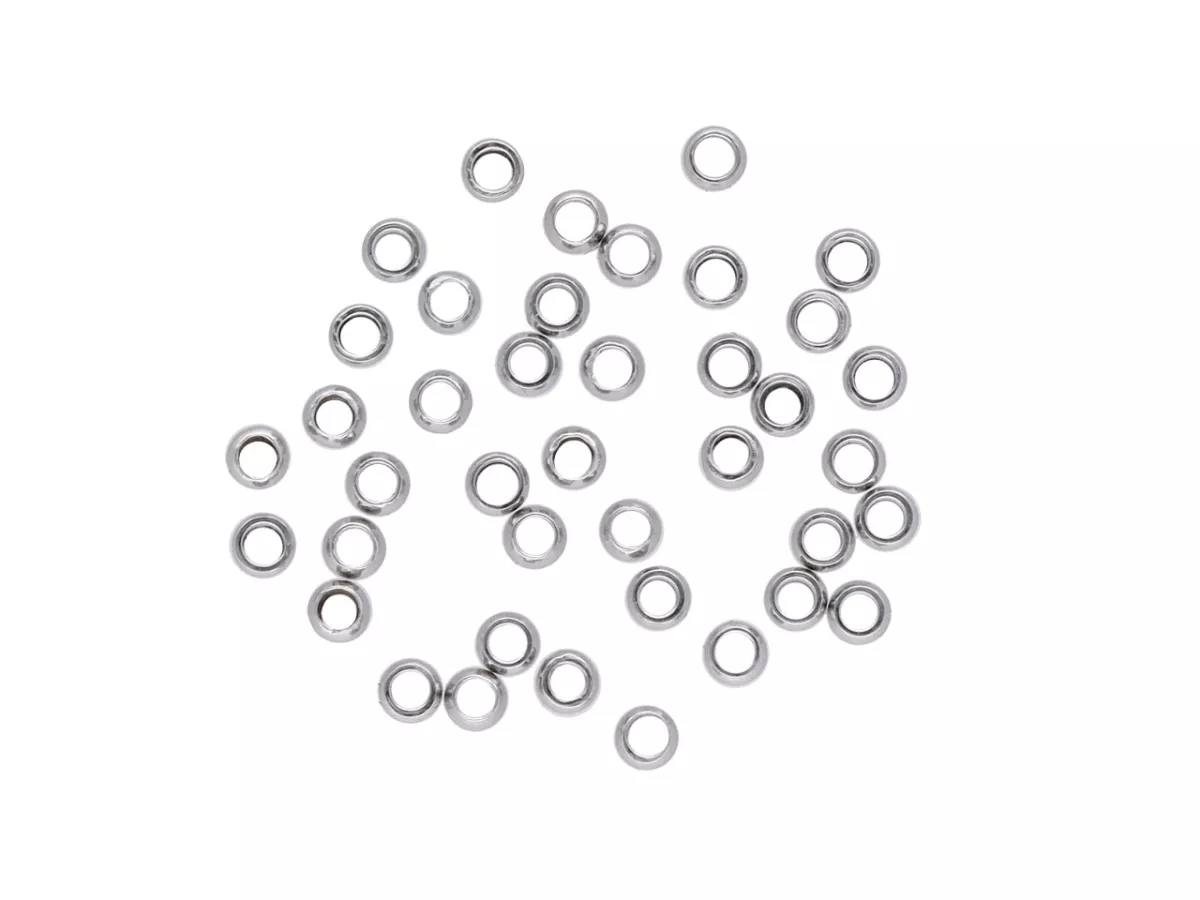 P5U98 KULKI ZACISKOWE STAL CHIRURGICZNA 1,5 mm - 40 SZTUK