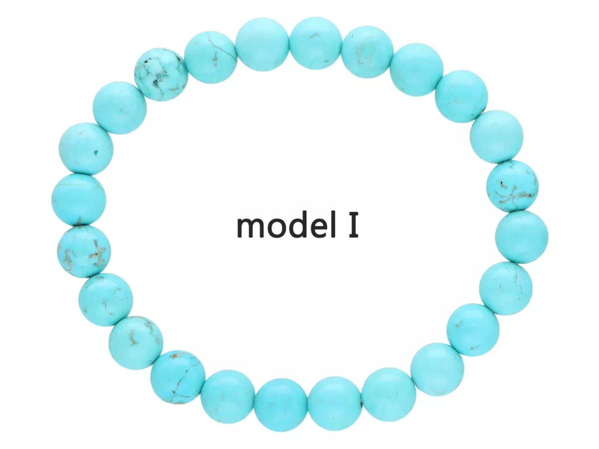 R3T91 BRANSOLETKA TURKUS KULE 8 mm