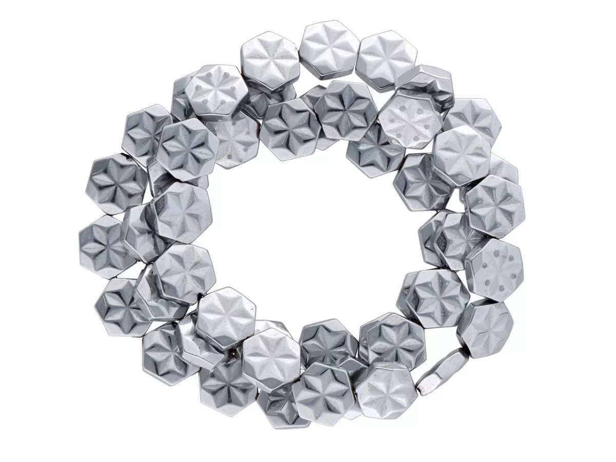 K7L70 HEMATYT ELEMENTY 8/8,5 mm - 1 SZNUR