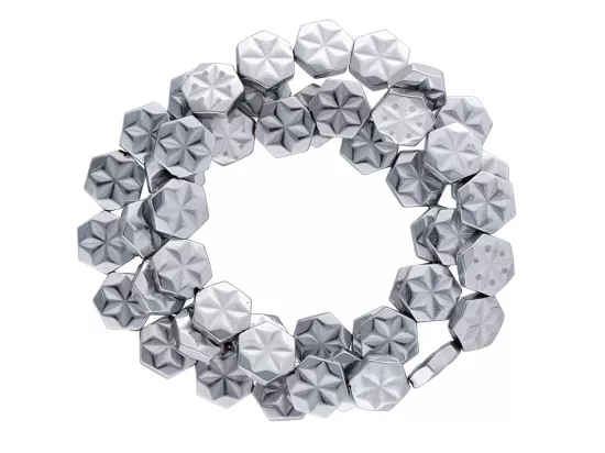 K7L70 HEMATYT ELEMENTY 8/8,5 mm - 1 SZNUR