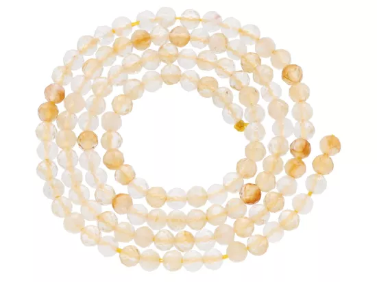 K6X98 CYTRYN KULE FASETOWANE 3,5 mm - 1 SZNUR