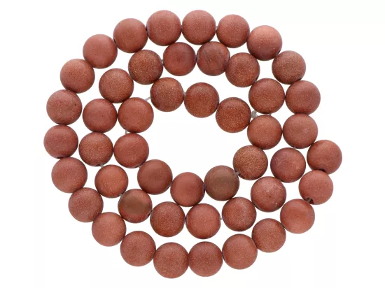 K6M21 PIASEK PUSTYNI MATOWY KULE 8 mm 1 SZNUR