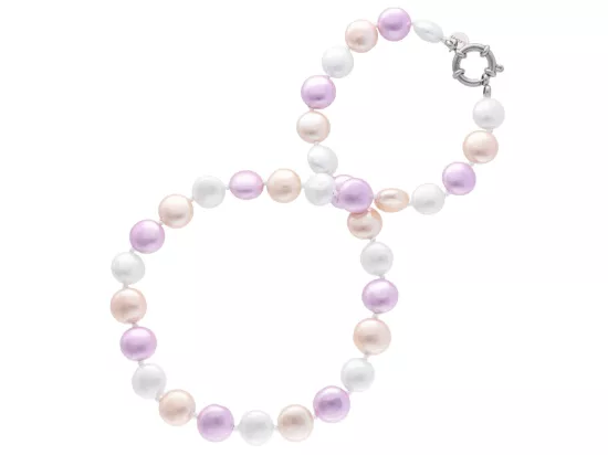 N2G70 NASZYJNIK PERŁA MAJORKA