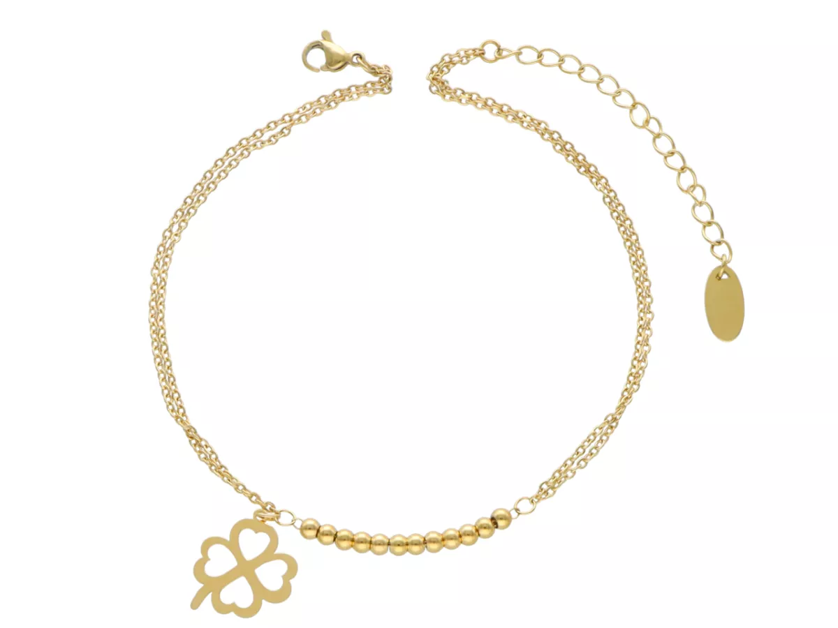 R4F13 BRANSOLETKA NA NOGĘ STAL CHIRURGICZNA