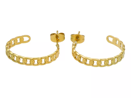 U1T73 KOLCZYKI STAL CHIRURGICZNA 1 PARA