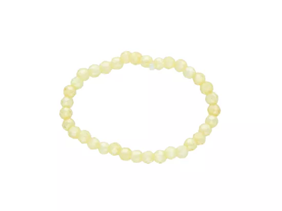 R3B78 PIERŚCIONEK CYRKONIA SZKLANA KULE FASETOWANE 2 mm