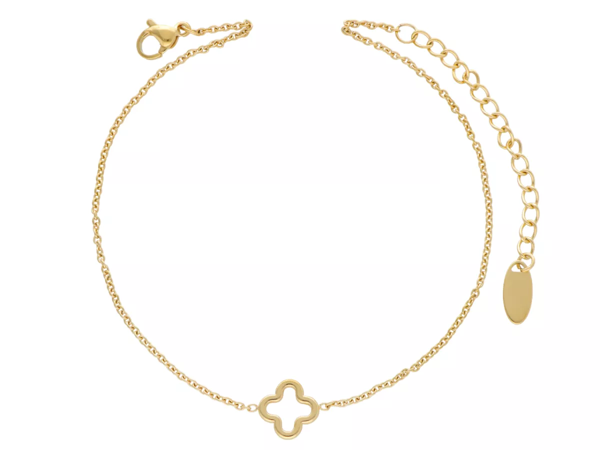 R4Z53 BRANSOLETKA NA NOGĘ STAL CHIRURGICZNA