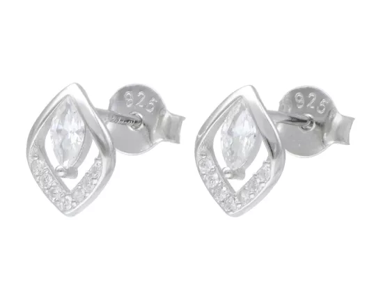 P3M60 KOLCZYKI SREBRO 925 - 1 PARA