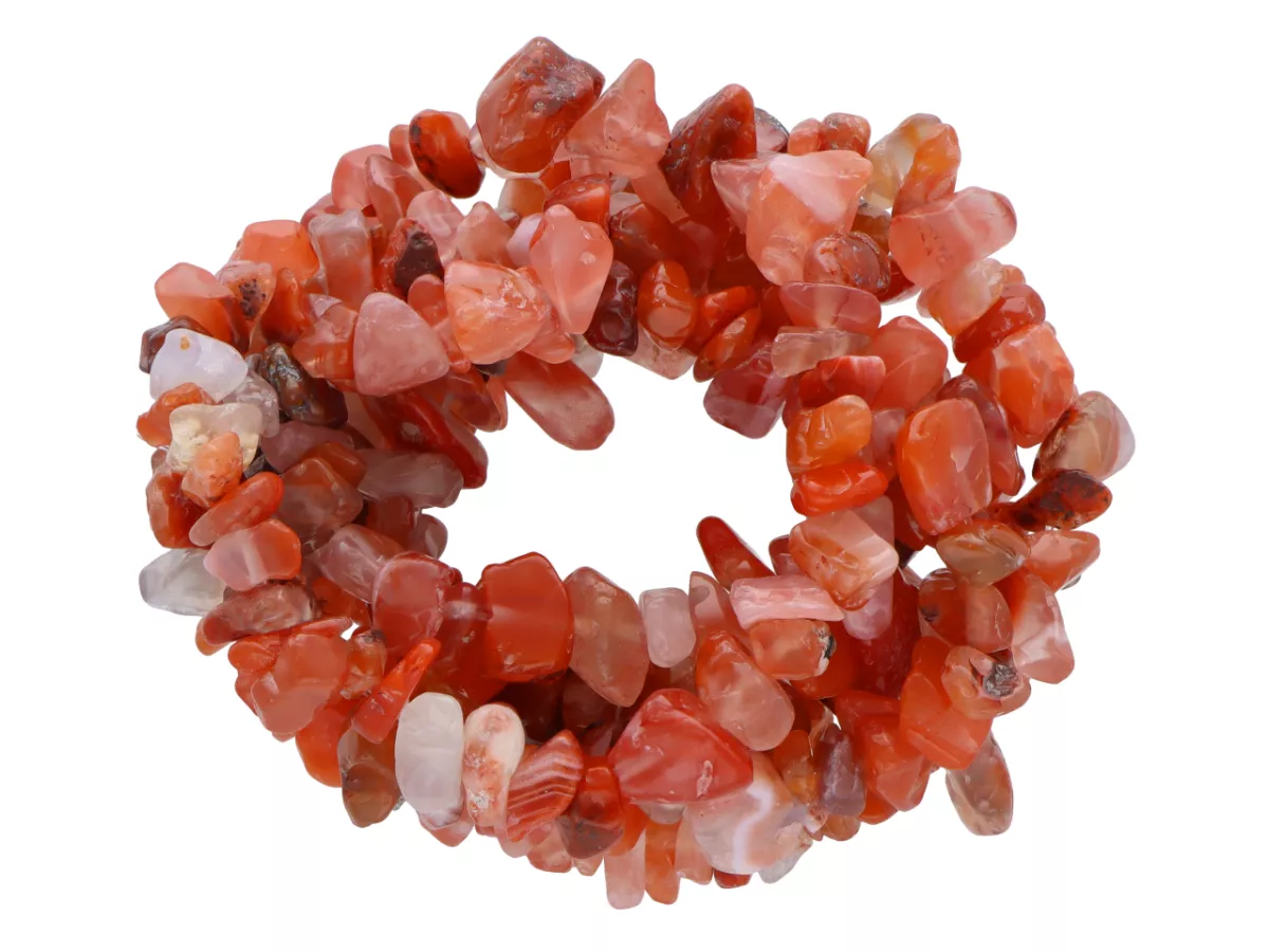 K1E15 AGAT KARNEOLOWY 1 SZNUR