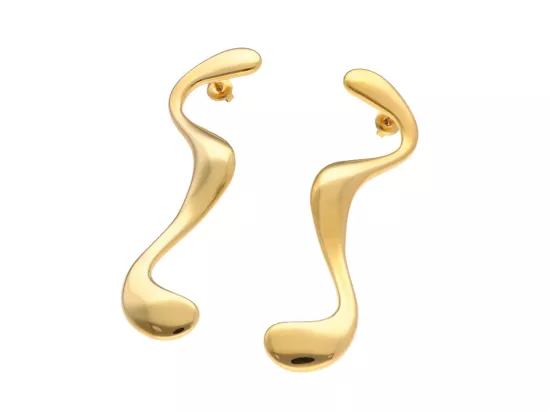 U1Y13 KOLCZYKI STAL CHIRURGICZNA 1 PARA