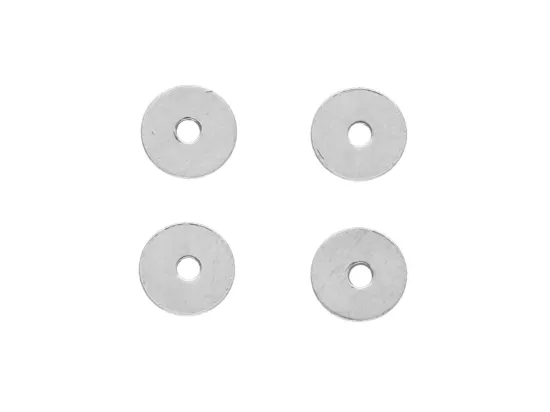 P3K90 PRZEKŁADKA TALERZYK 3 mm SREBRO 925 - 4 SZTUKI