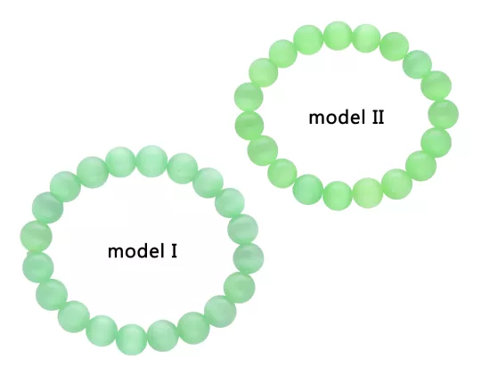 R4I23 BRANSOLETKA KOCIE OKO KULE 10 mm