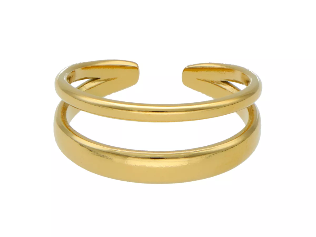 R3Z54 PIERŚCIONEK ZE STALI CHIRURGICZNEJ - 1 SZTUKA